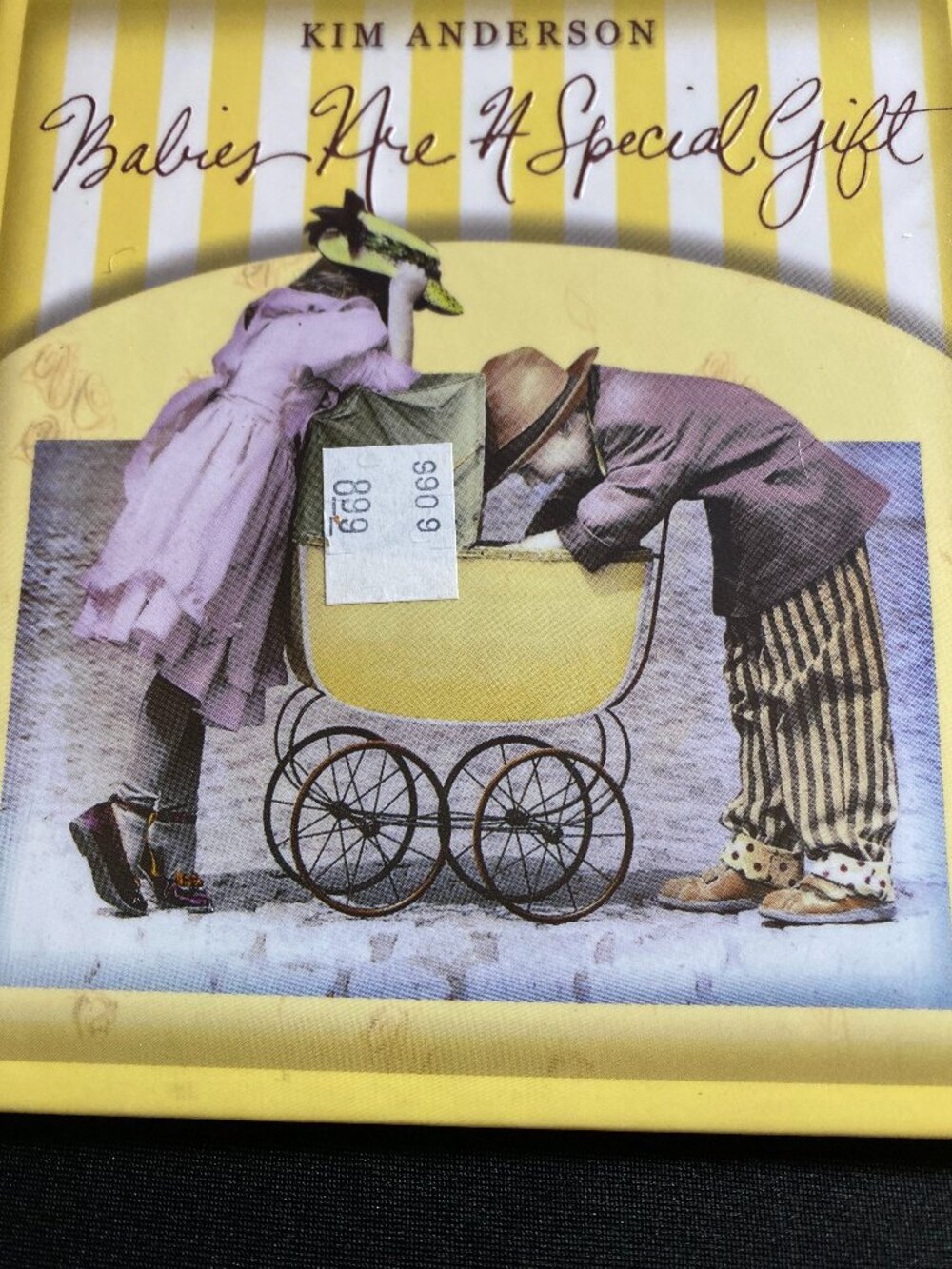 TWO BEAUTIFUL HARDBOUND SMALL BOOKS/1 FOR EXPECTING COUPLE/1 FOR MY FRIEND NWT